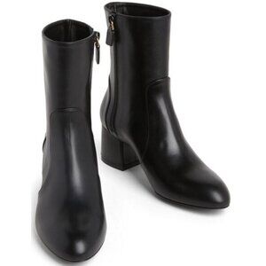 Stuart Weitzman Nola Zip Bootie Black Size 10 New With Tags